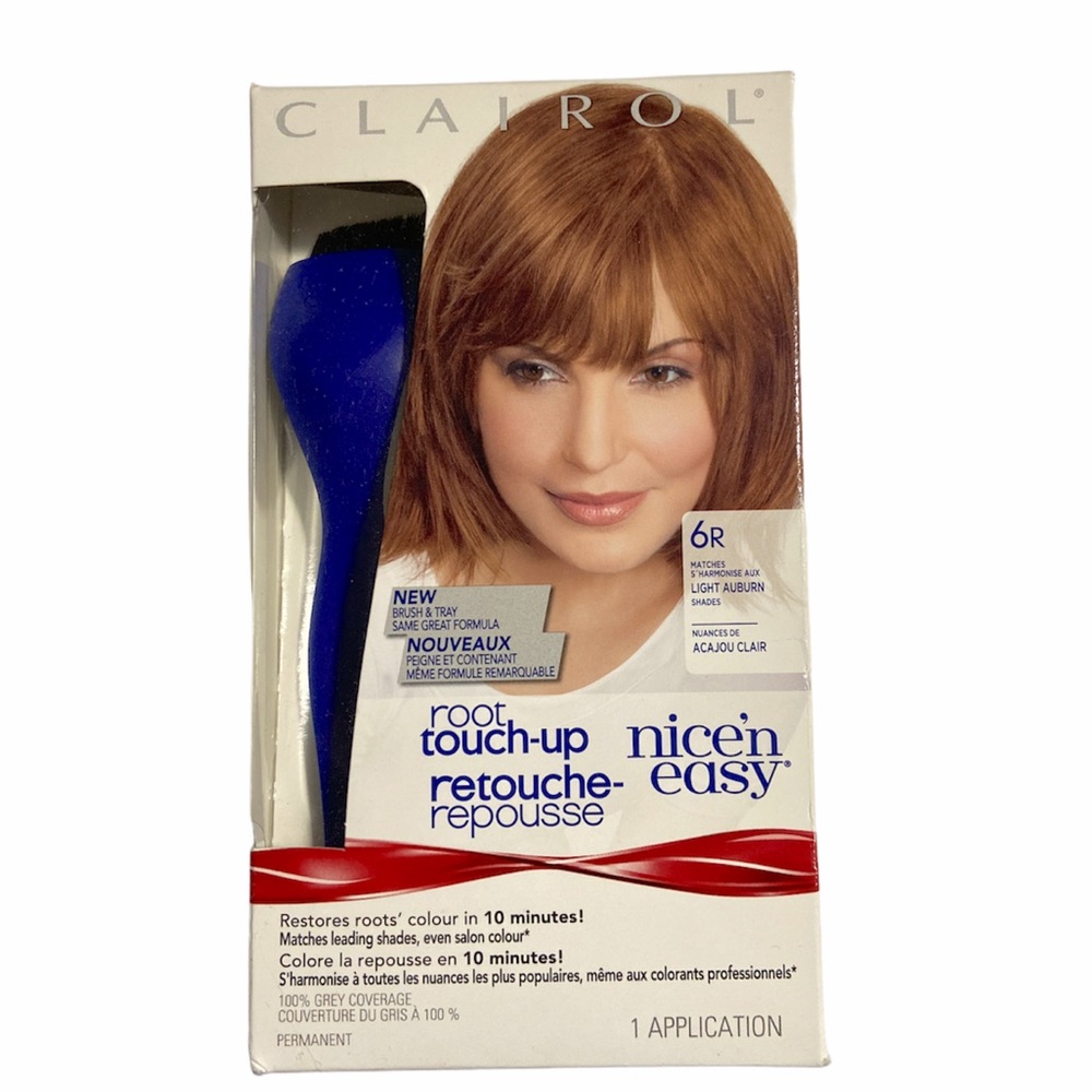 Clairol Root Hair Color Kit 6R Light Auburn